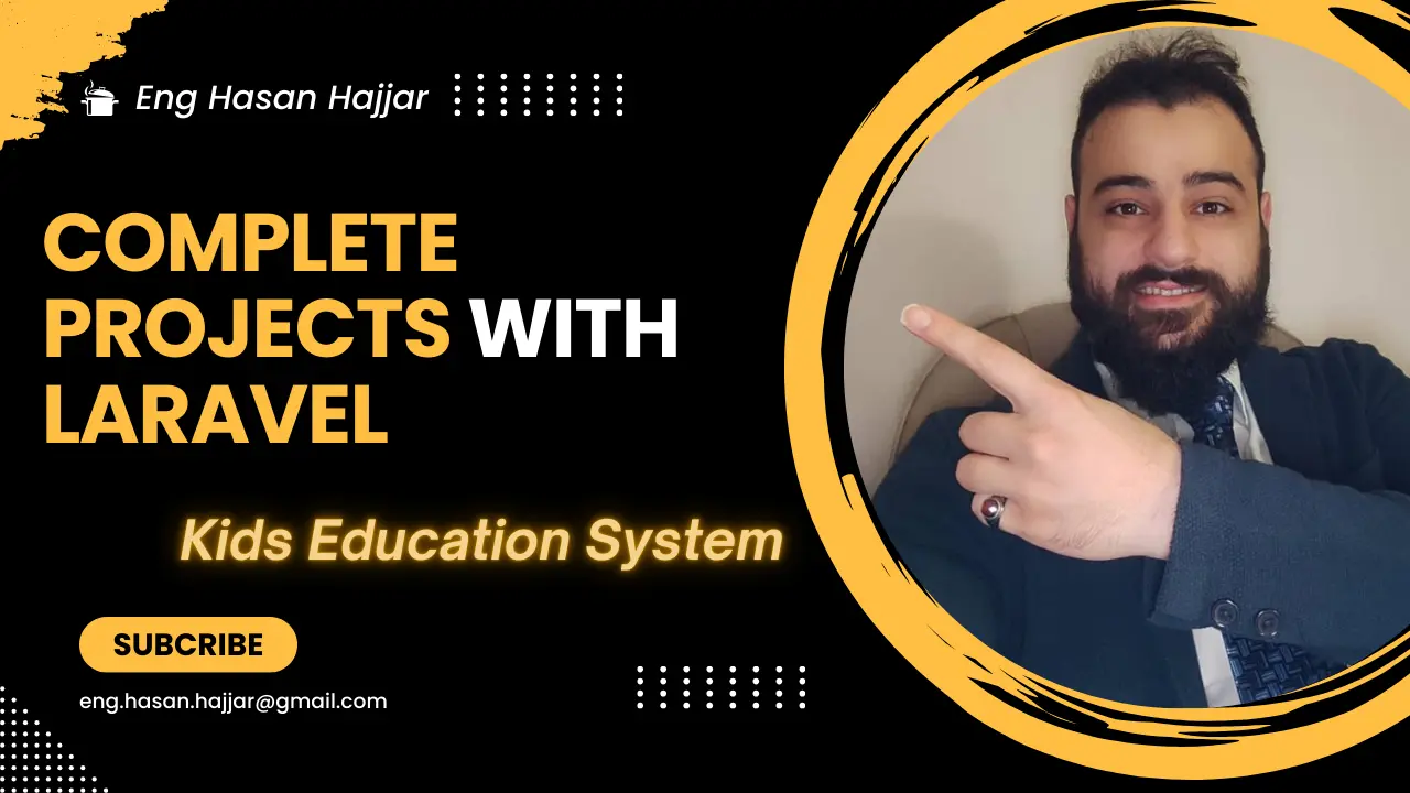 Kids education Laravel 11